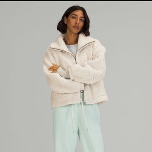Lululemon Cinchable Fleece Zip-Up